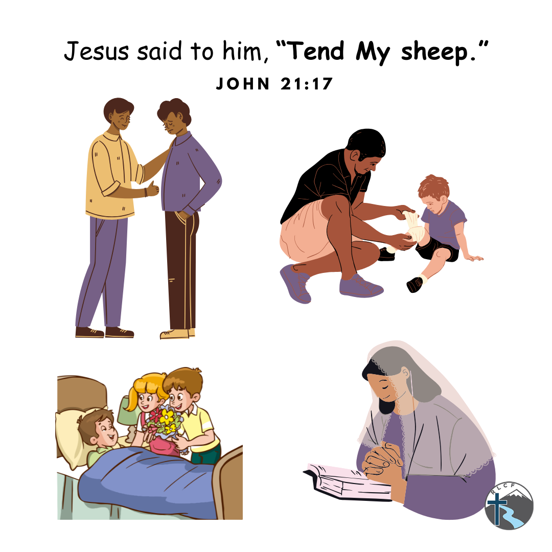 "Jesus said to him, “Tend My sheep.”" —John 21:17, NASB