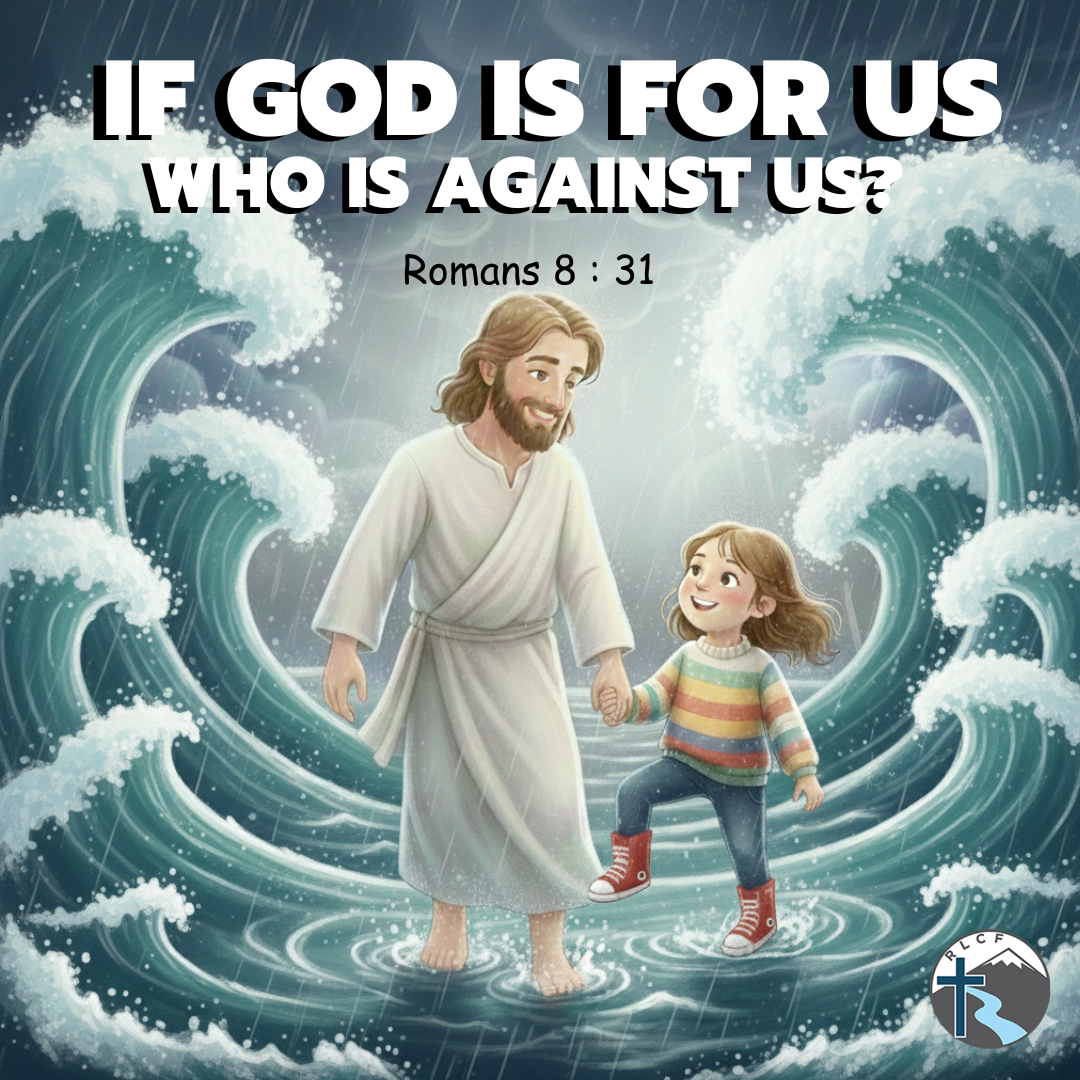 "If God is for us, who is against us?" —Romans 8:31, NASB